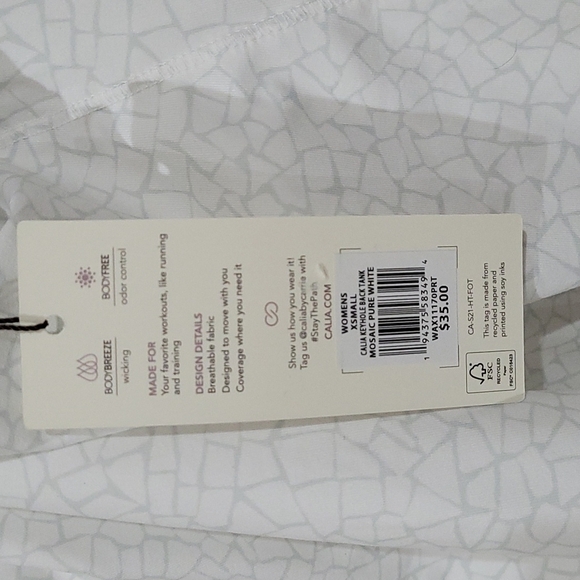 Calia Keyhole Back Tank Top NWT - Picture 5 of 7